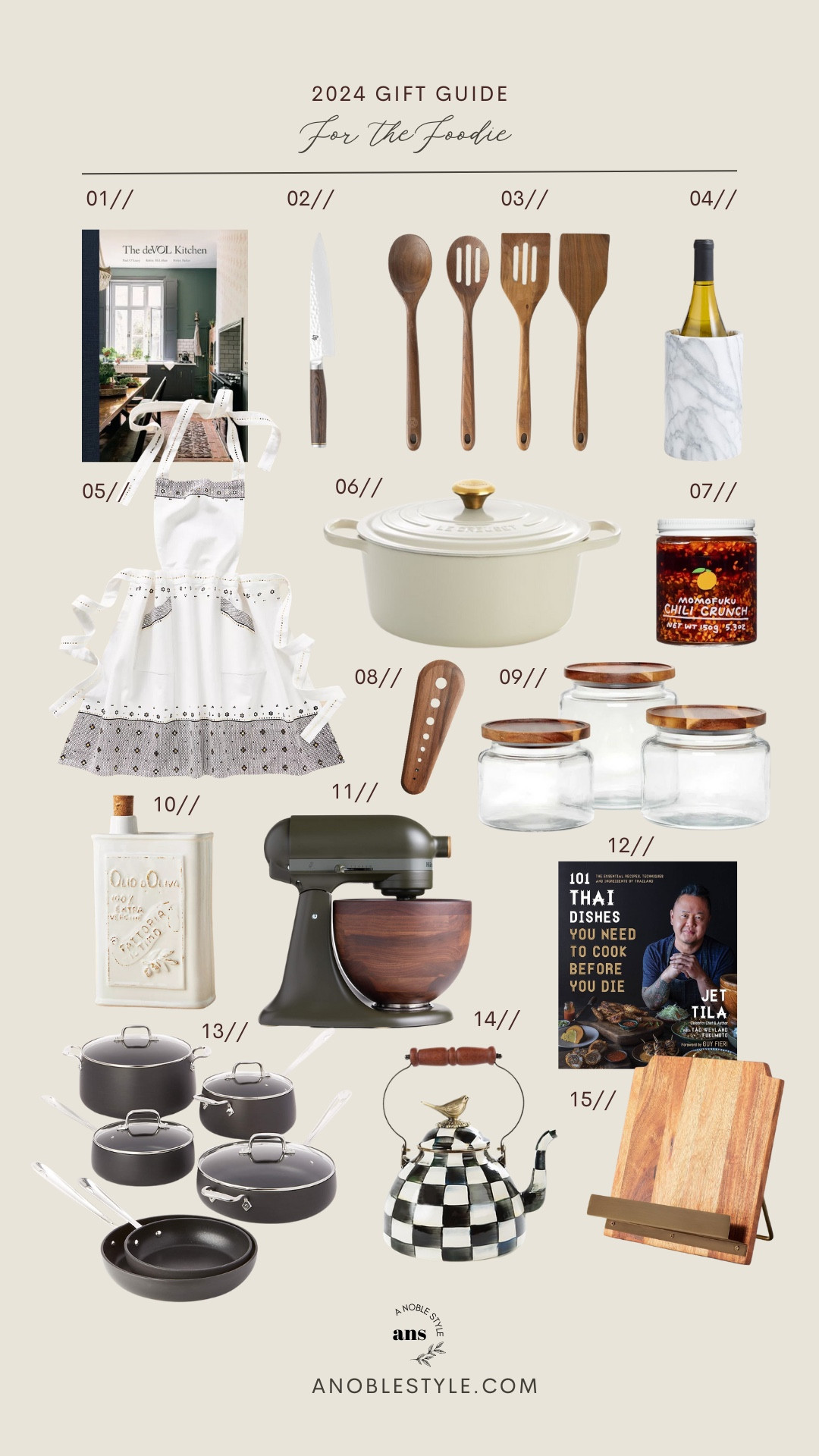 Gift guide for the foodie, food lover, cook, or person who loves to host in your life. 

#LTKGiftGuide #LTKHome #LTKCyberWeek