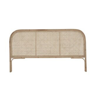 Tikamoon Josephine Rattan Queen Headboard 63" - Overstock - 35438635 | Bed Bath & Beyond