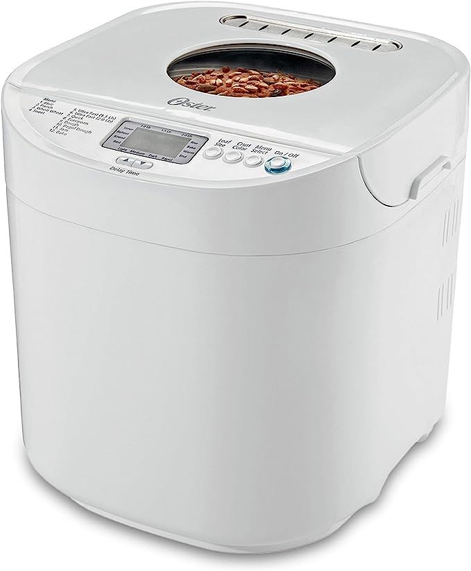 Oster Expressbake Breadmaker, 2-lb. Loaf Capacity, 2 lb, White/Ivory | Amazon (US)