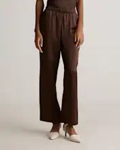 100% Washable Silk Drawstring Wide Leg Pants | Quince