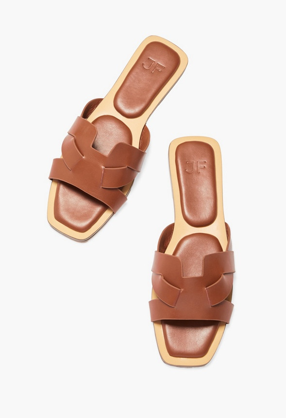 Seaside Slide Sandal | JustFab