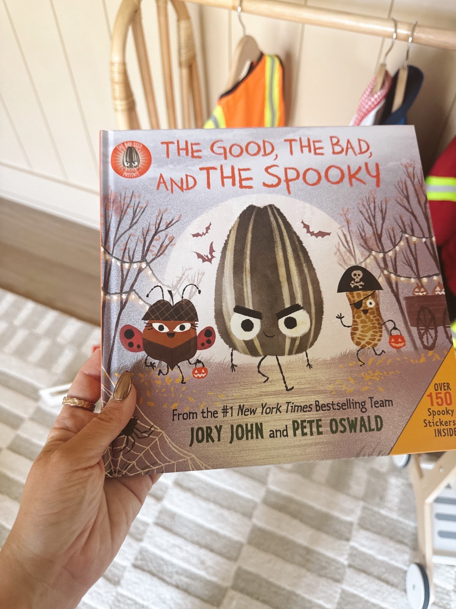 A fun & festive book for Halloween + comes with two sticker sheets for kids!

#LTKstorytime #LTKKids #LTKSeasonal