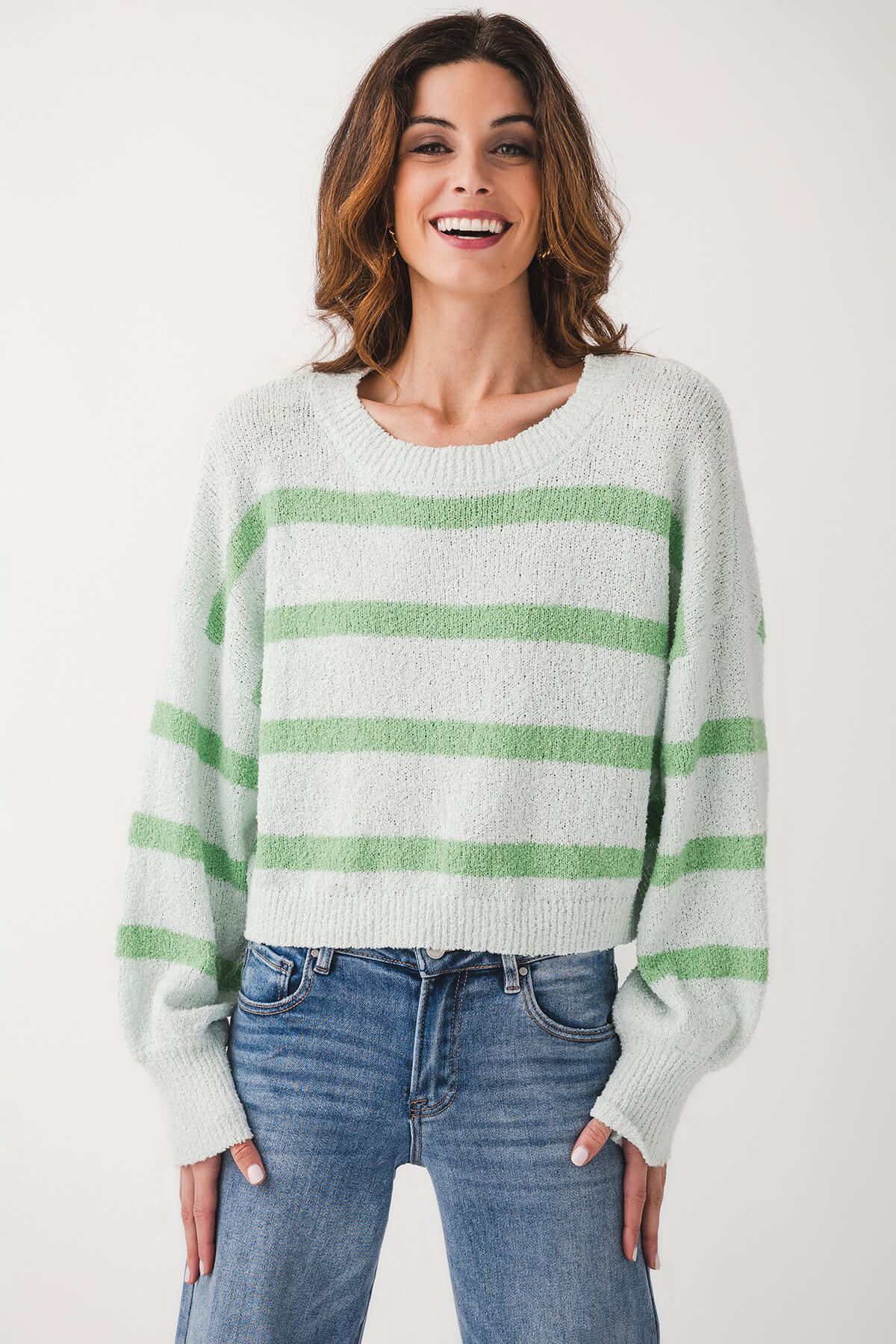By Together Rowan Striped Sweater | Social Threads