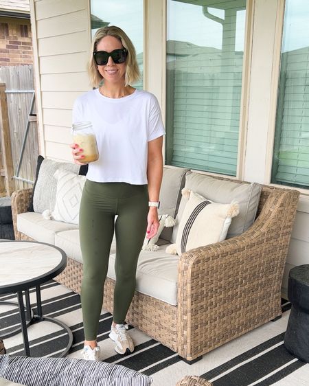 Just a Texas mom trying to enjoy the last few days of nice weather before the soupy hot humid weather arrives! 

Patio furniture still in stock - grab it before it sells out! Comes with furniture covers and easy to put together. 

Workout leggings size can

Sports bra and top size small 

Mama necklace - perfect for Mother’s Day! 


#ltkbeauty #ltkfindsunder50


#LTKSeasonal #LTKsalealert #LTKhome