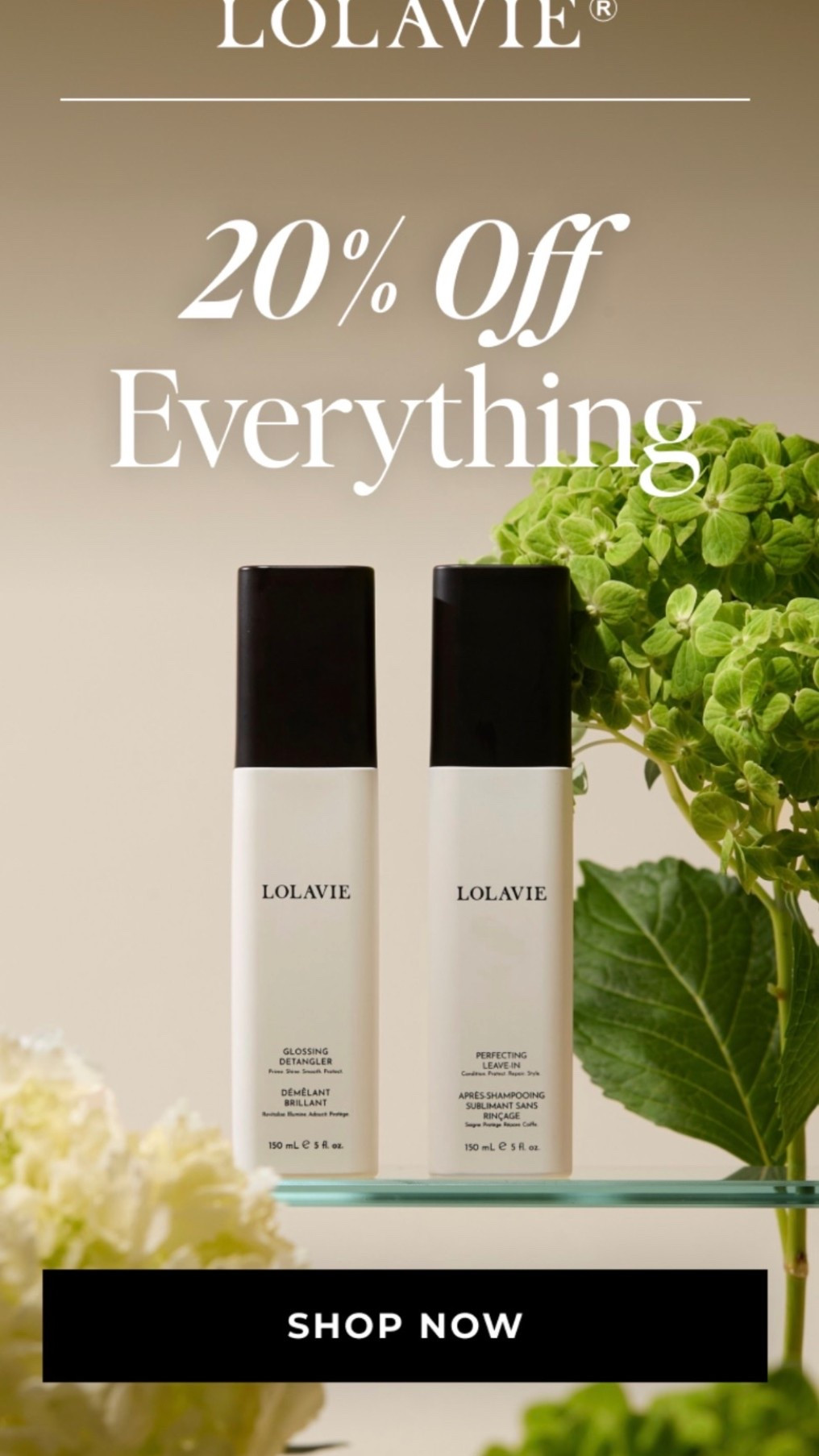 Celebrate the woman who does it all with a little self-care. 🤍 From Jennifer Aniston’s go-to products to your daily essentials, get 20% OFF site-wide.

• Glossing Detangler: For that glass-hair shine.
• Perfecting Leave-In: For ultimate hydration.

#LTKSaleAlert #LTKselfcare #LTKBeauty