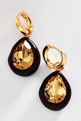 Statement Bezel Earrings | Anthropologie (US)