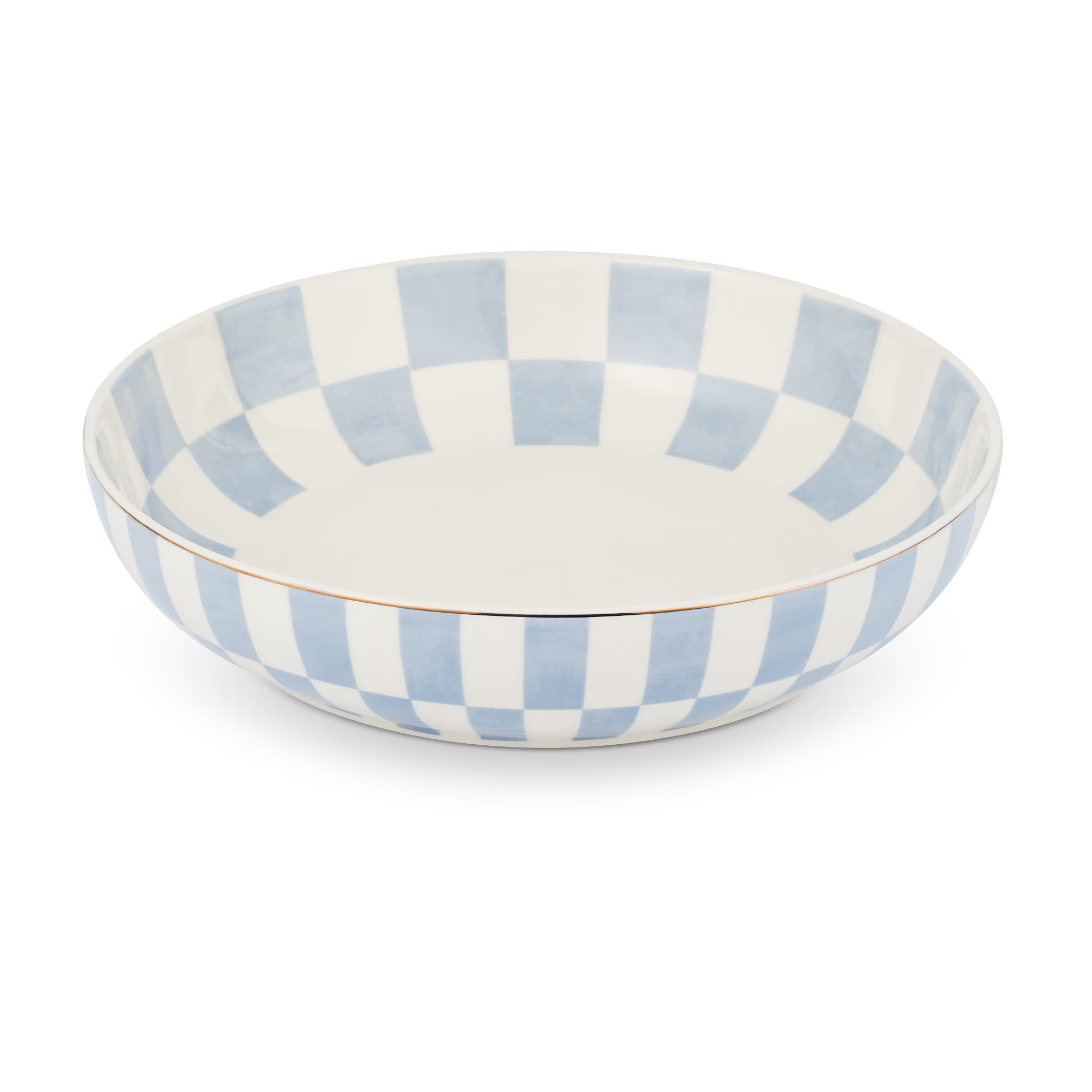 Thyme & Table Celine Ceramic Serve Bowl Blue - Walmart.com | Walmart (US)