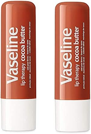Vaseline Lip Therapy Lip Balm with Petroleum Jelly, Moisture for Chapped Lips, Cocoa Butter Lip B... | Amazon (US)