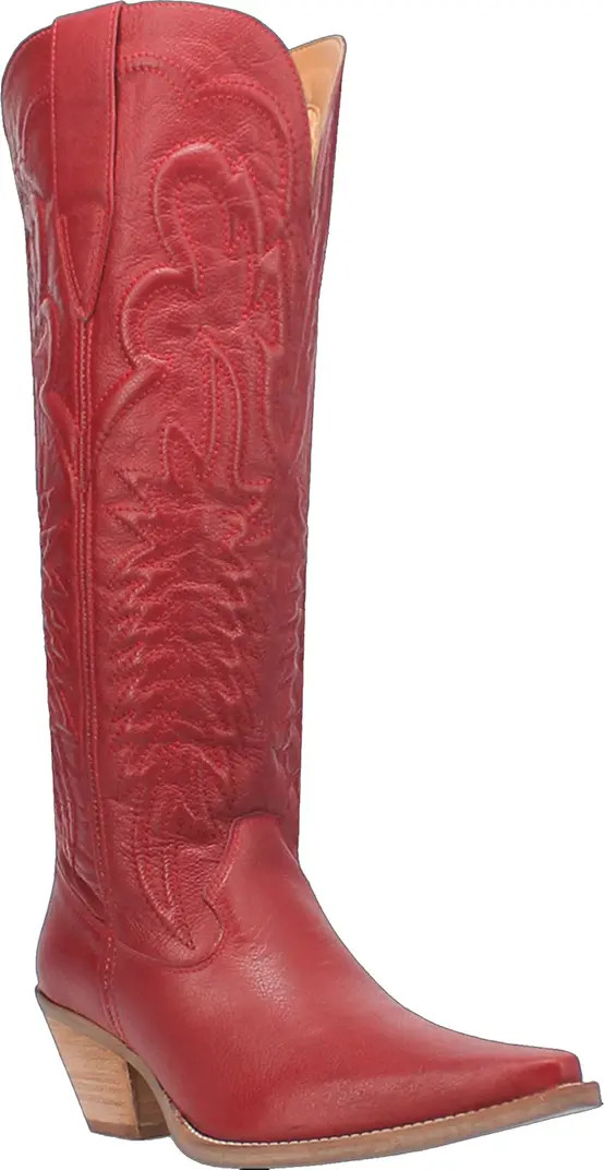 Dingo Raisin Kane Knee High Western Boot (Women) | Nordstrom | Nordstrom