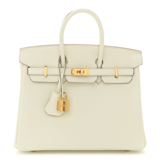 Togo Birkin 25 Mushroom | FASHIONPHILE (US)