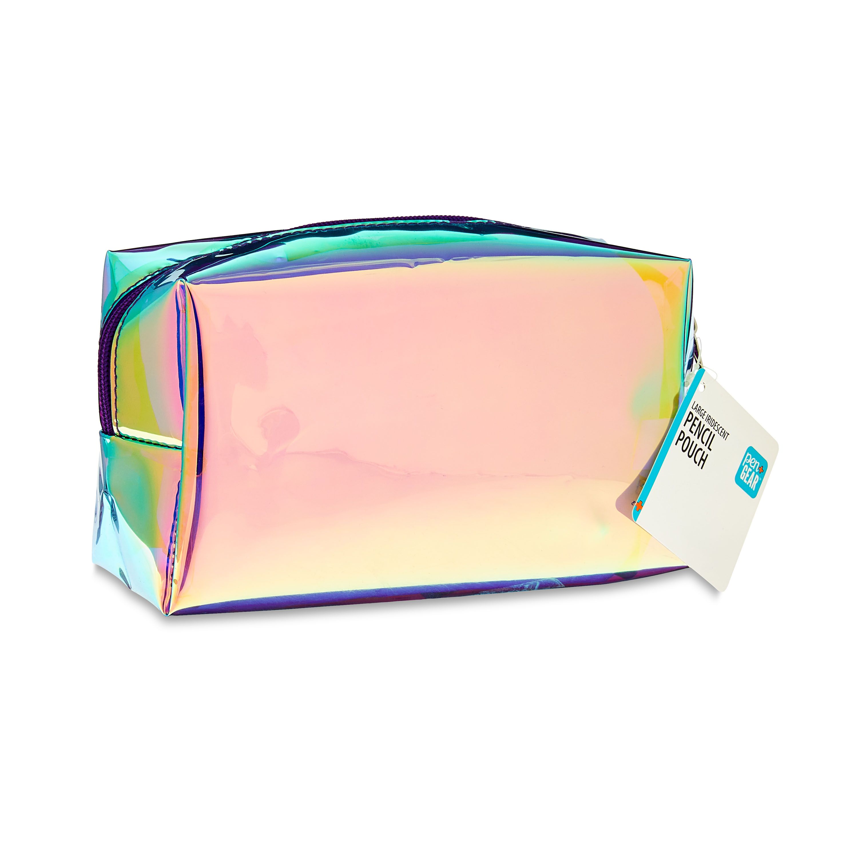 Pen+Gear Large Iridescent Pencil Pouch | Walmart (US)