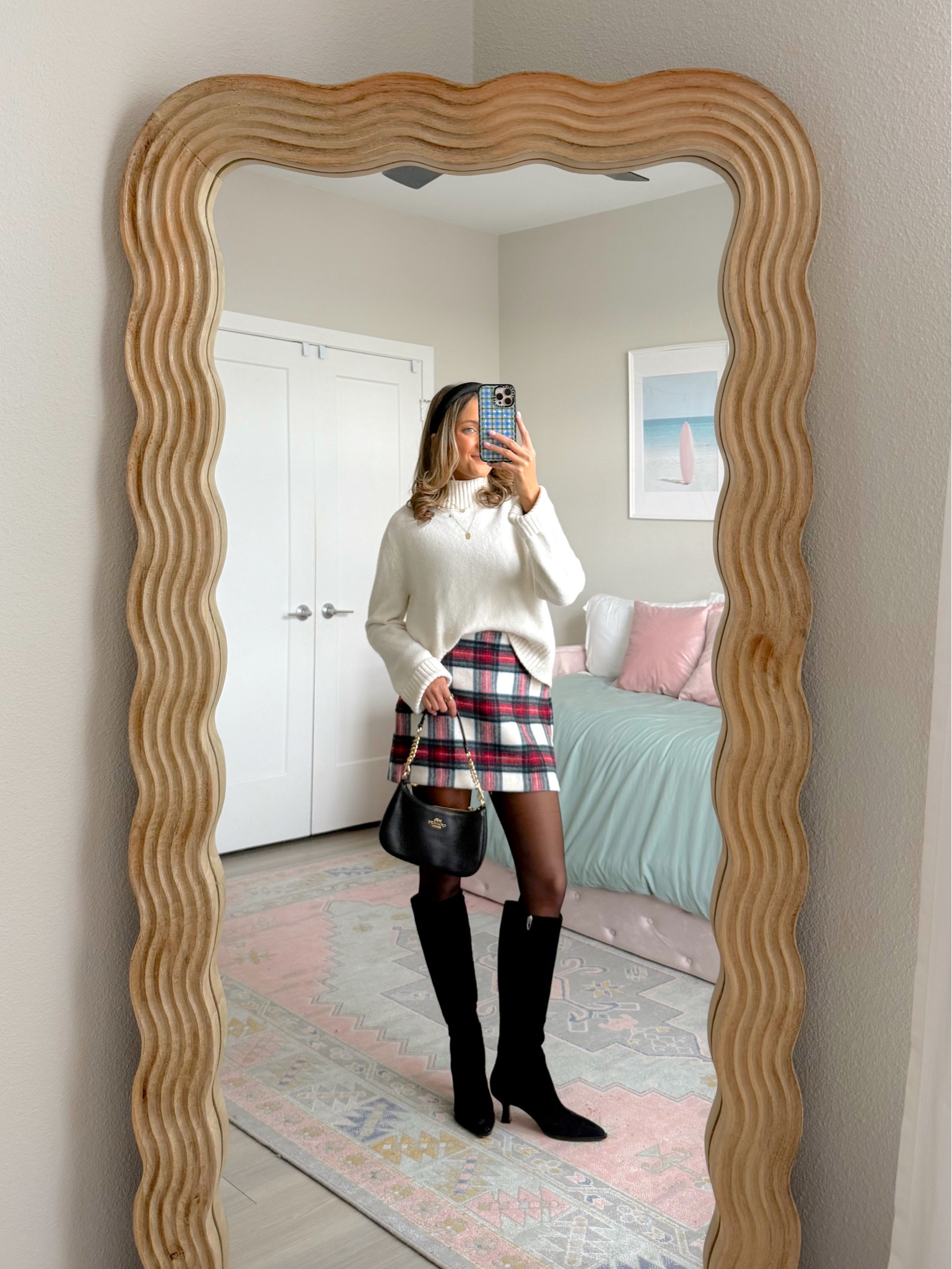 the cutest winter outfit from abercrombies sale - up to 40% off almost everything + use code AFMCKENZIE for an extra 15% off 🎄🩷 wearing an XS 

#LTKootd #LTKHoliday #LTKSaleAlert