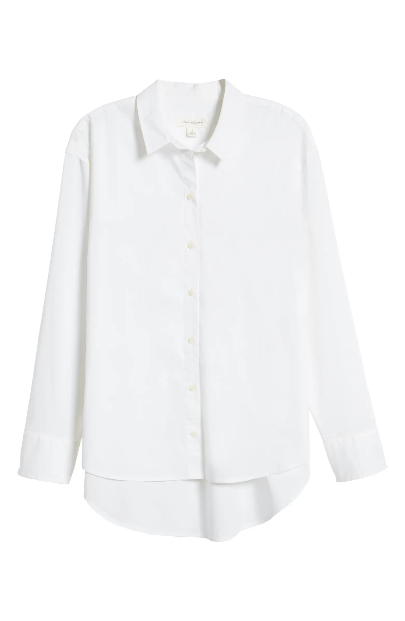 Treasure & Bond Oversize Button-Up Shirt | Nordstrom | Nordstrom