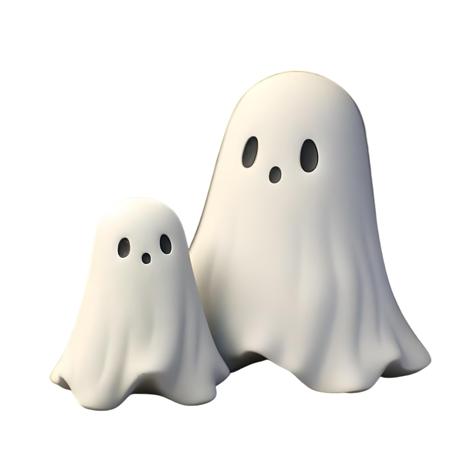 Ceramic Ghost Halloween Decor - Cute Indoor Spooky Decorations, Porch, Desk- Ghost Decor for Hall... | Amazon (US)