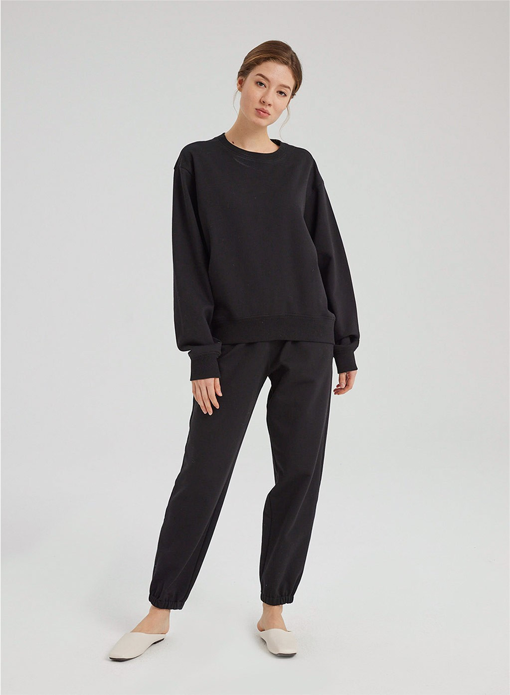 Scooped Collar Leisure Set | NAP Loungewear