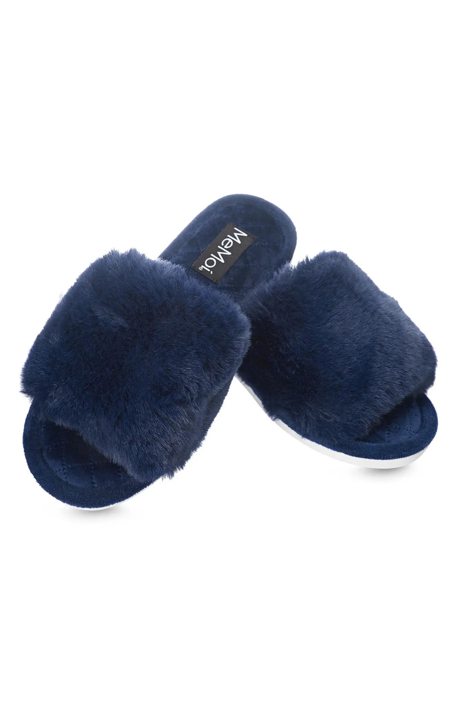 The Bette Plush Faux Fur Slipper | Nordstrom