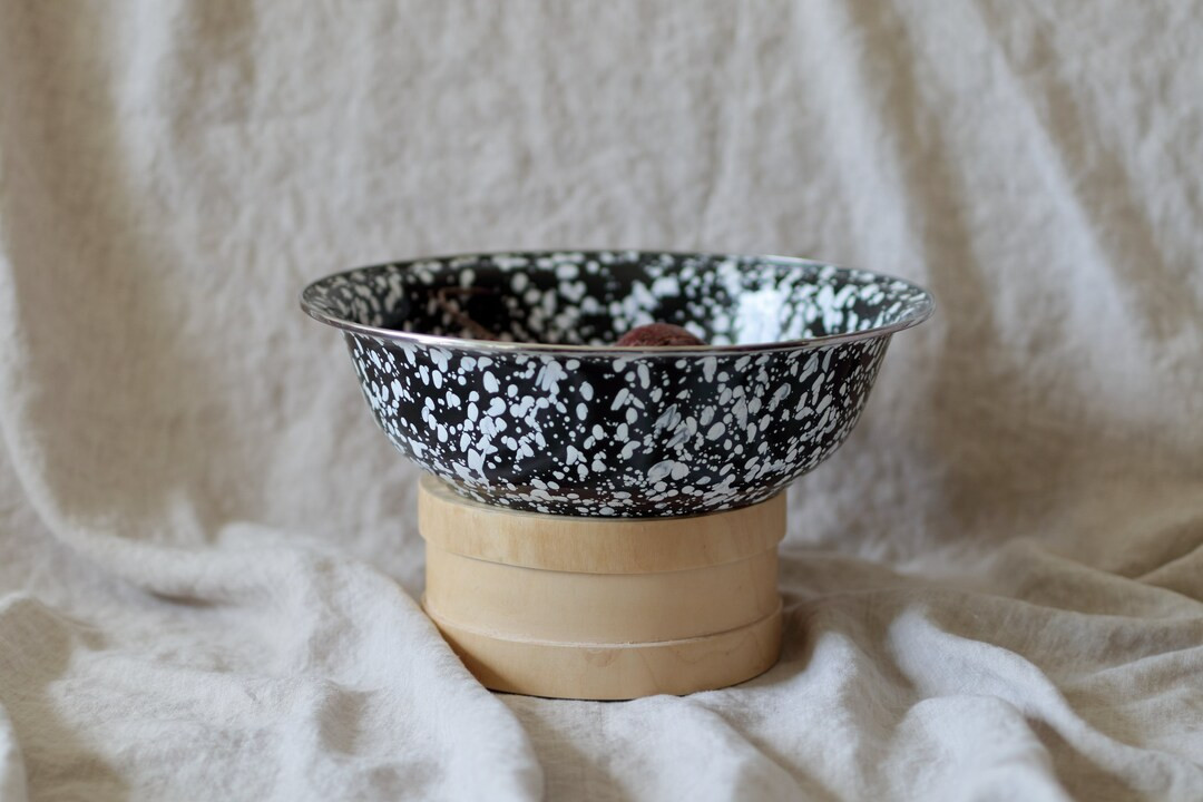 Enamel Splatterware Bowl 13" | Etsy (US)