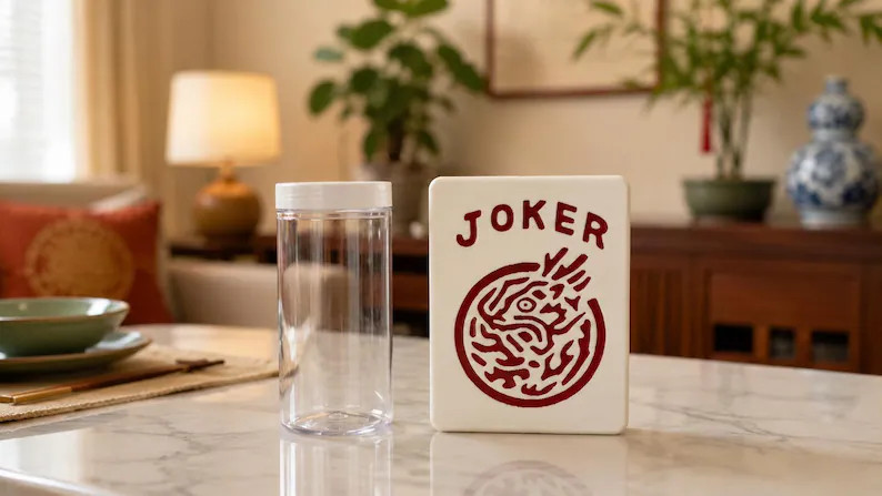 Munnygrubbers - Mahjong Joker Tile Plastic Vase Planter with Waterproof Insert | Etsy (Global)