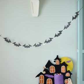 Glow-in-the-Dark Bat Garland | West Elm (US)