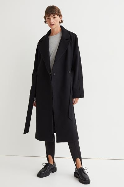 Wool-blend coat | H&M (UK, MY, IN, SG, PH, TW, HK)