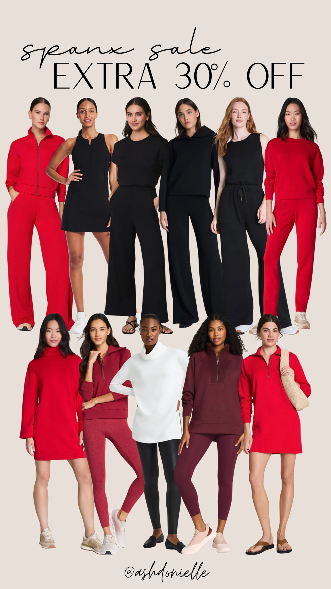 Spanx extra 30% off sale

Activewear sets
High-waisted workout leggings
Supportive sports bras
Breathable performance tops
Lightweight training jackets
Gym-ready biker shorts
Sweat-wicking fitness wear
Studio-to-street athleisure
Cross-training sneakers
Yoga and pilates essentials

#LTKootd #LTKSaleAlert #LTKActive