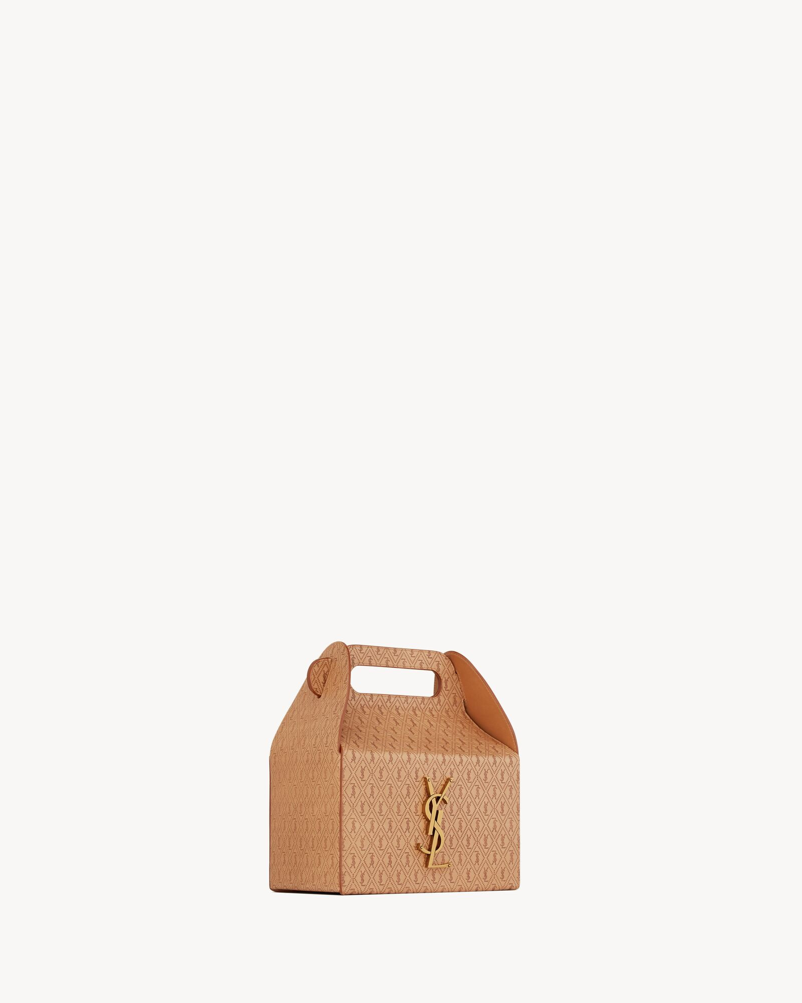 take-away box in vegetable-tanned leather | Saint Laurent Inc. (Global)