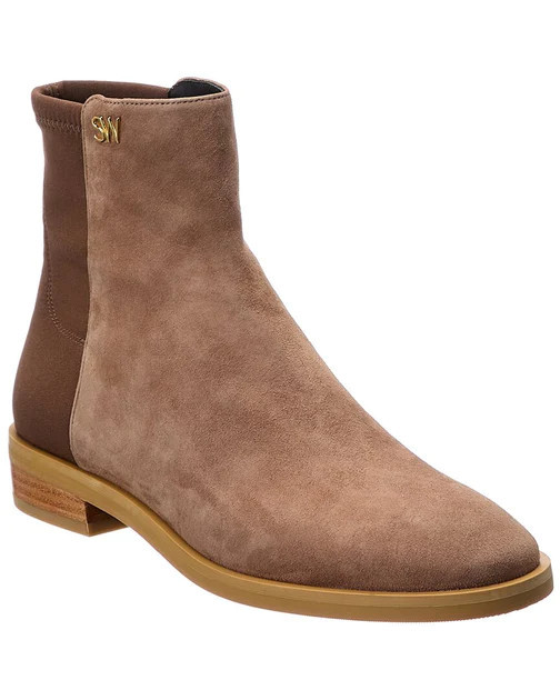Stuart Weitzman Kye City Suede Bootie | Shop Premium Outlets