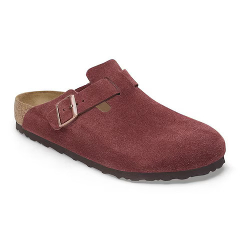 Boston Suede Leather Zinfandel | BIRKENSTOCK | Birkenstock USA