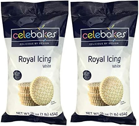 Celebakes By CK Products White Royal Icing Mix, 16 oz, 2 Pack | Amazon (US)