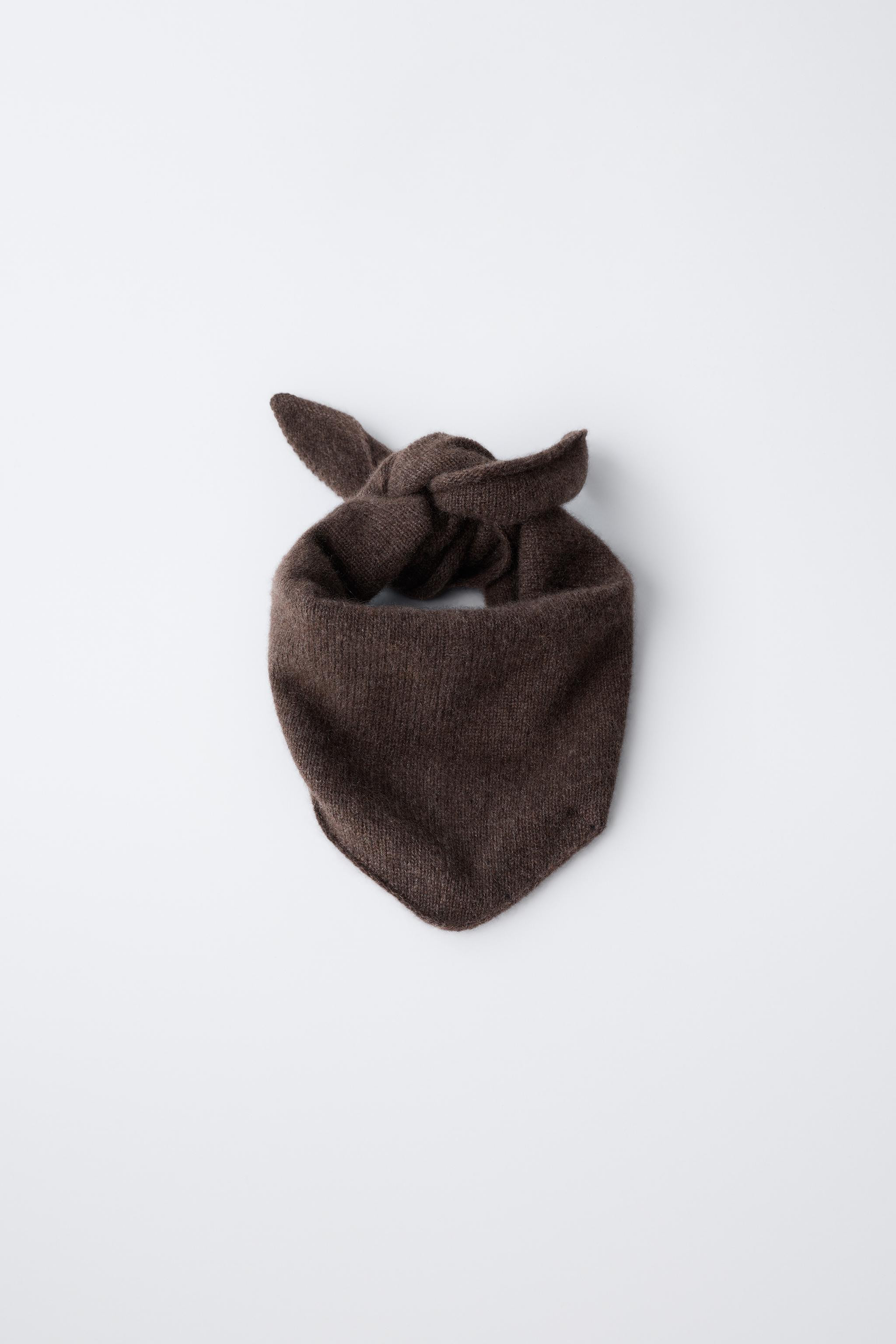 TRIANGULAR 100% CASHMERE SCARF | Zara US