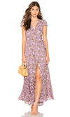 Click for more info about RESA Lindsay Wrap Dress in Secret Garden from Revolve.com