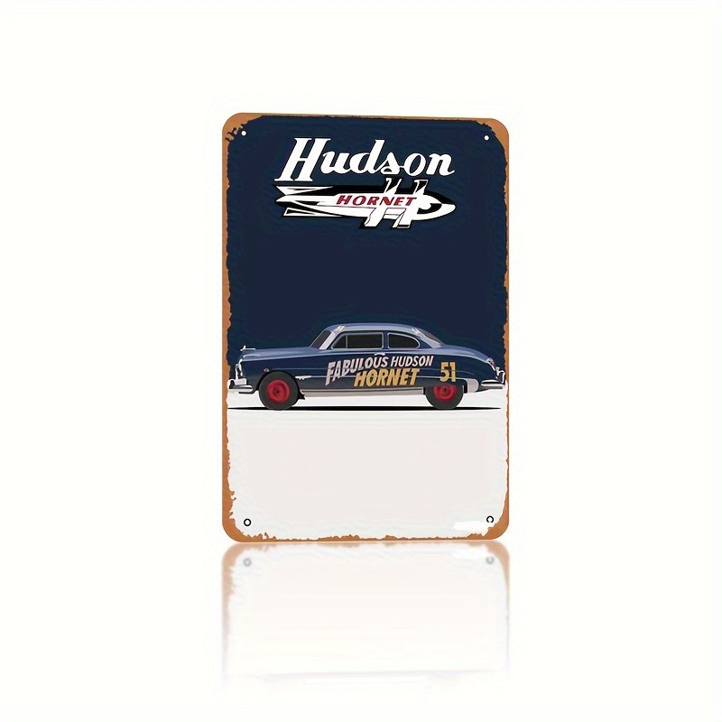 Vintage Hudson   Illustration Poster Metal Tin Sign - Temu | Temu Affiliate Program
