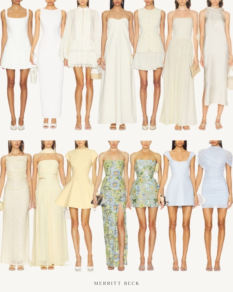 Spring dresses from REVOLVE and FWRD 🌼

#LTKSeasonal #LTKWedding