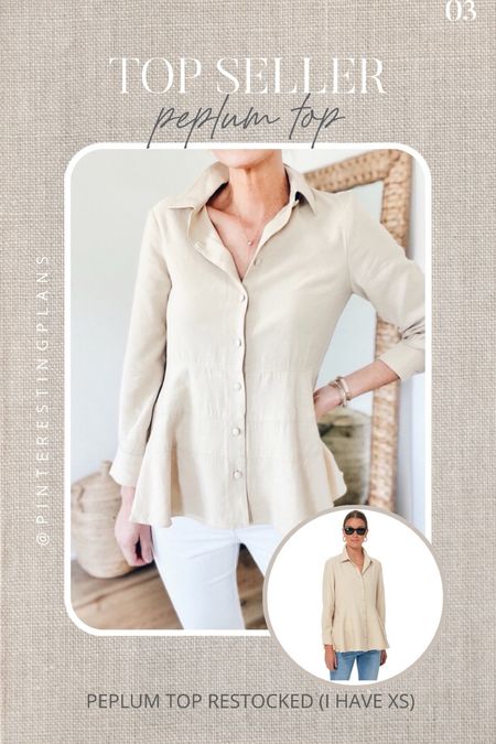 Weekly Topseller 🙌🏻🙌🏻

Peplum top, shirt, blouse

#LTKworkwear #LTKfindsunder100 #LTKstyletip