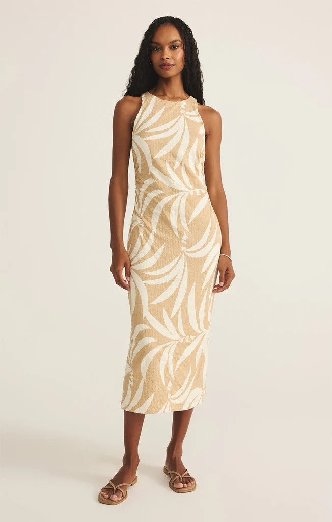 Adison Palm Midi Dress | Z Supply