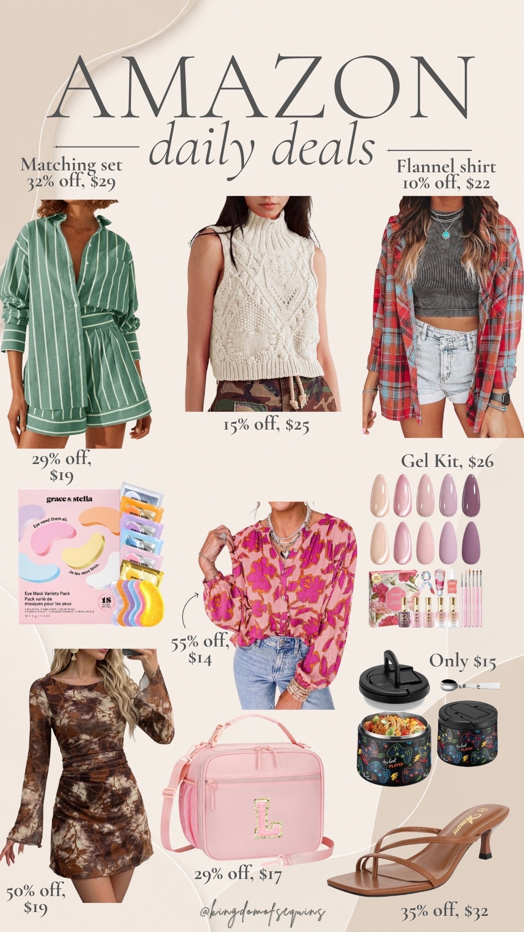 Amazon daily deals roundup.

#LTKSaleAlert