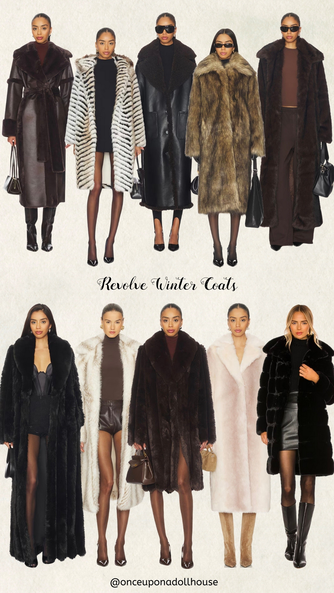 Revolve Winter Coats! 

#LTKSeasonal #LTKootd #LTKHoliday