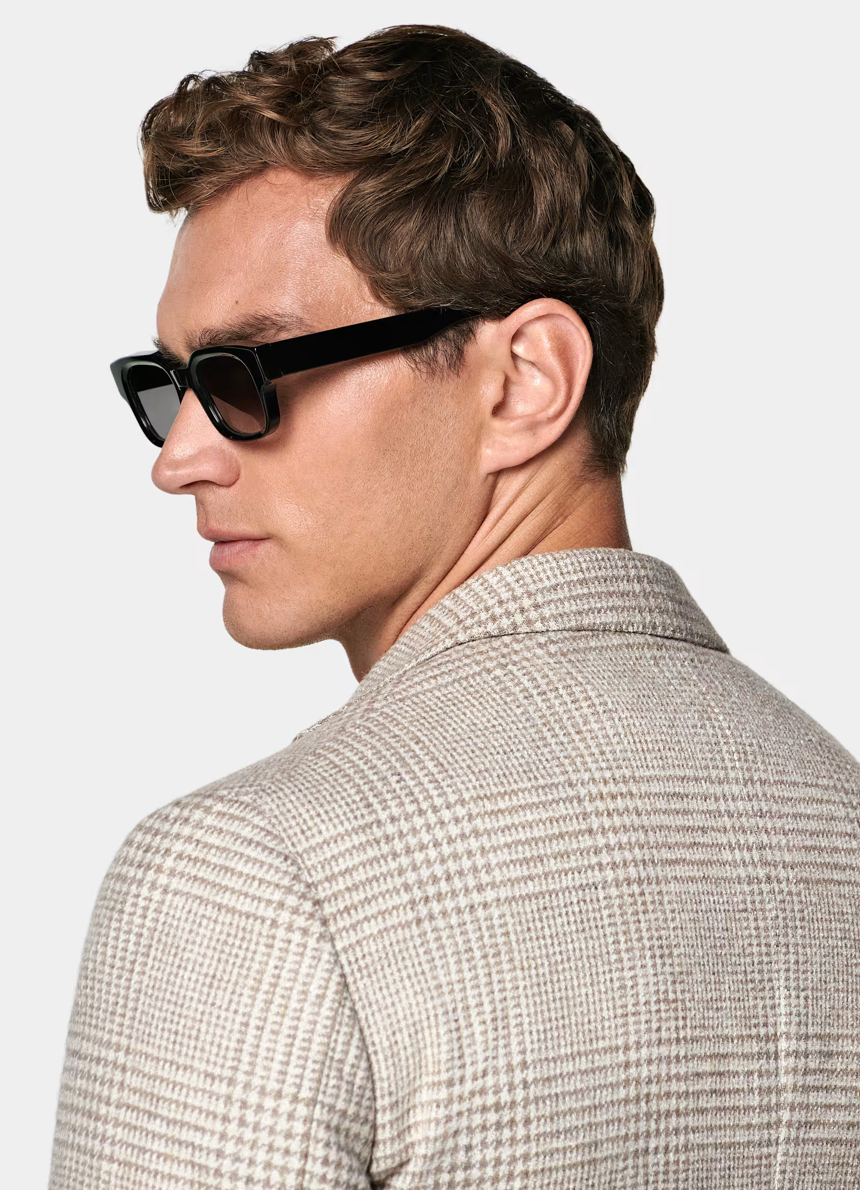 Sand Checked Relaxed Fit Roma Blazer
                                            
               ... | Suitsupply (US)