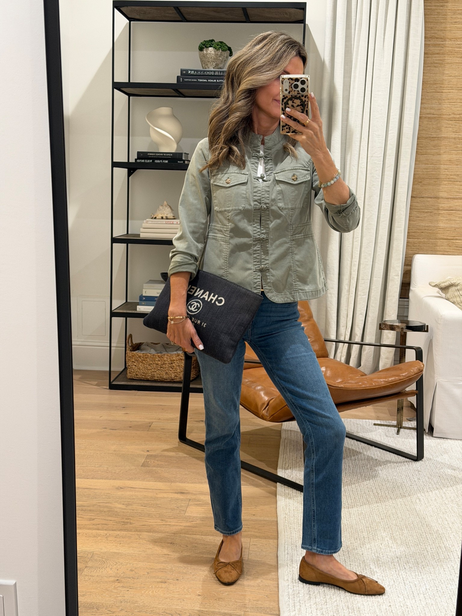 -Jacket sz XS so so soft! 
-jeans TTS I’m 5’6”
-Clutch is borrowed. 1st month free with code TAMMYCACIOLA 


#LTKgrwm #LTKdayinmylife #LTKootd