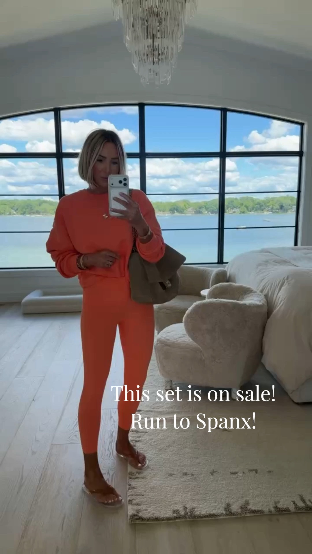 This color for summer is everything… set is on sale and would make the perfect travel outfit! 😍😍

#LTKgrwm #LTKdayinmylife #LTKootd