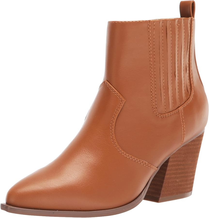 The Drop Women's Sia Pointed-Toe Western Ankle Boot | Amazon (US)