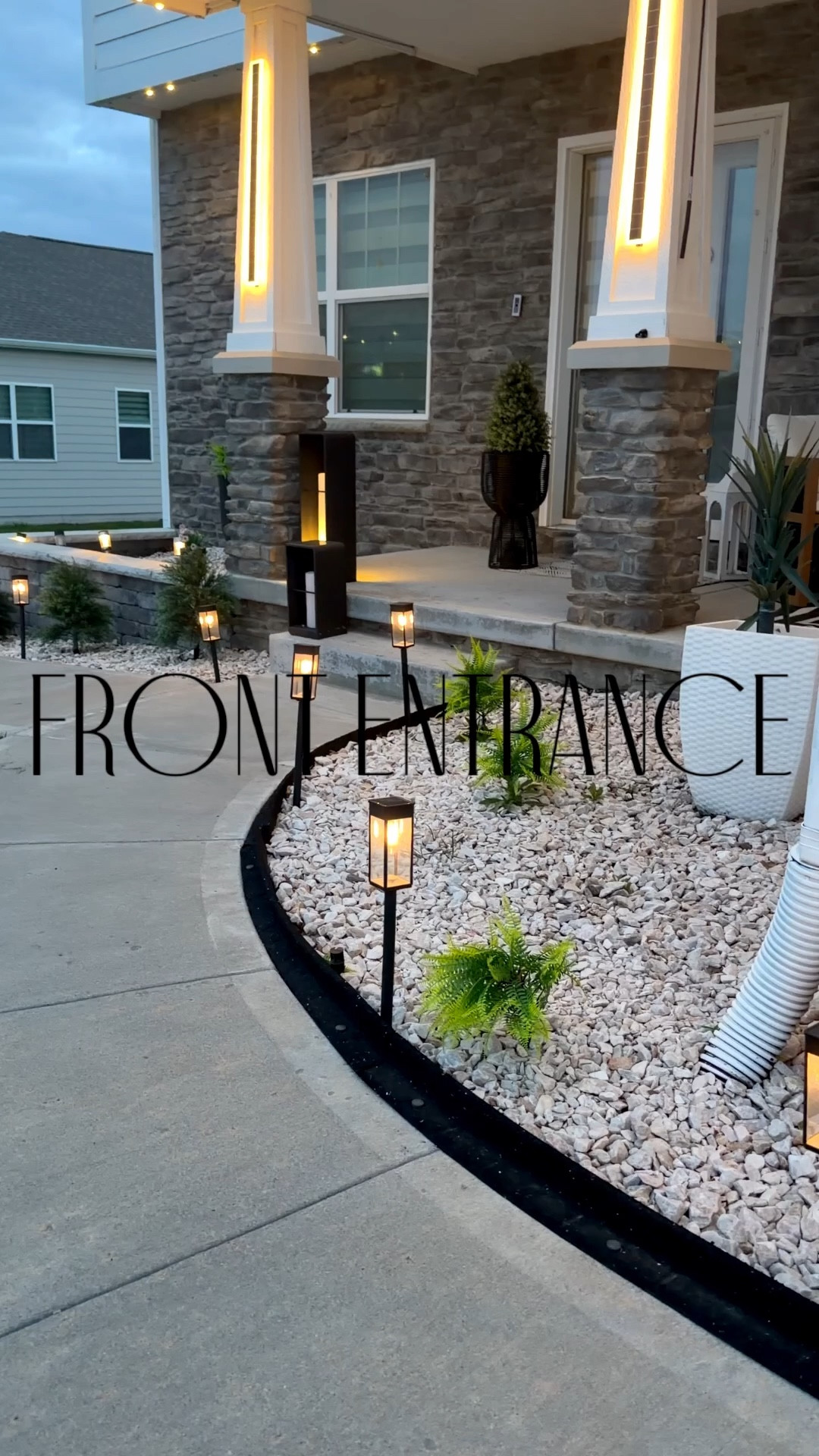 Outdoor Solar lights 

#LTKHome #LTKvlog #LTKSeasonal