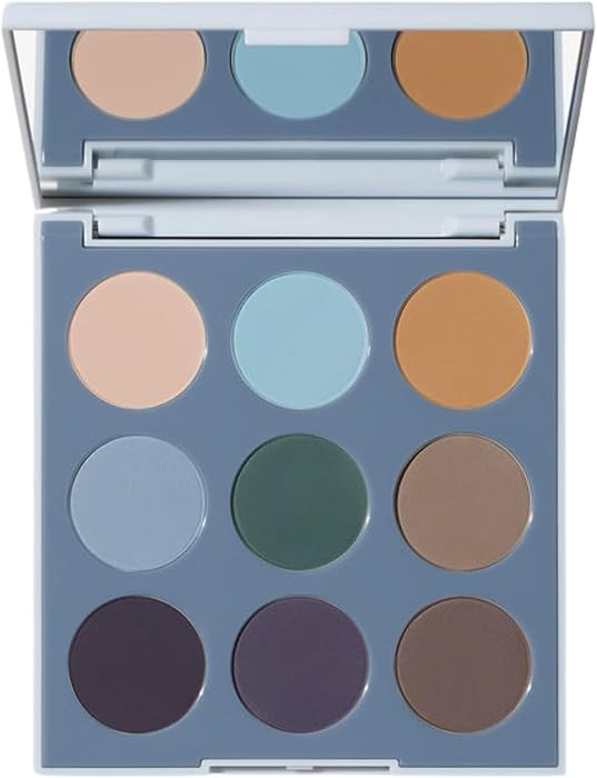 Morphe 9C Matte Essentials Artistry Palette - Cool-Toned Makeup Palette with All-Matte Finishes -... | Amazon (US)