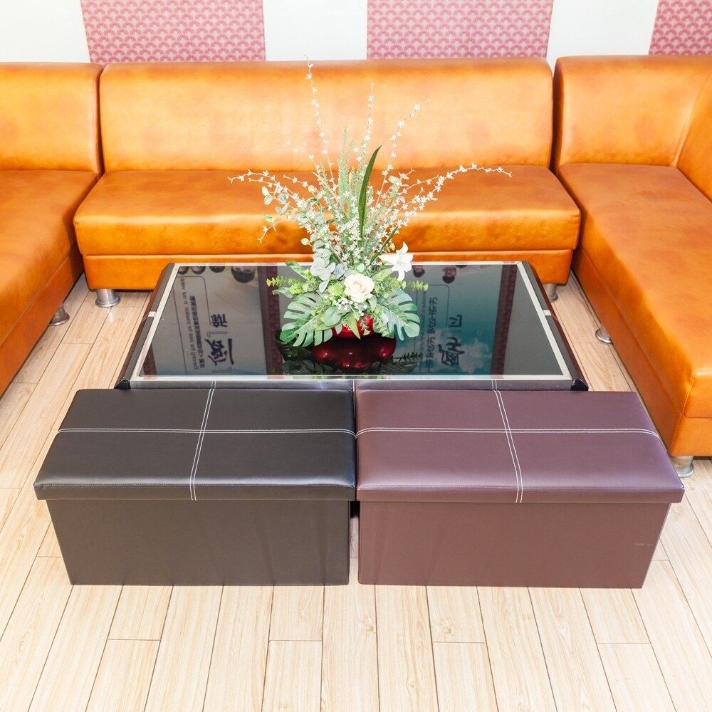 Storage Ottoman, Multipurpose Square Ottoman for Bedroom Living Room | Bed Bath & Beyond