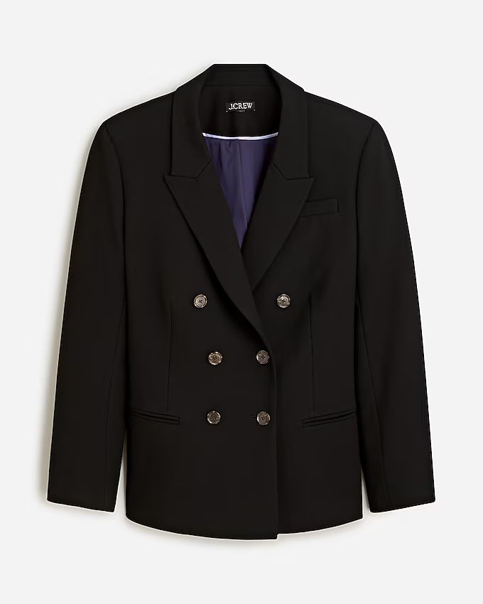 Double-breasted blazer in four-season stretch | J. Crew US