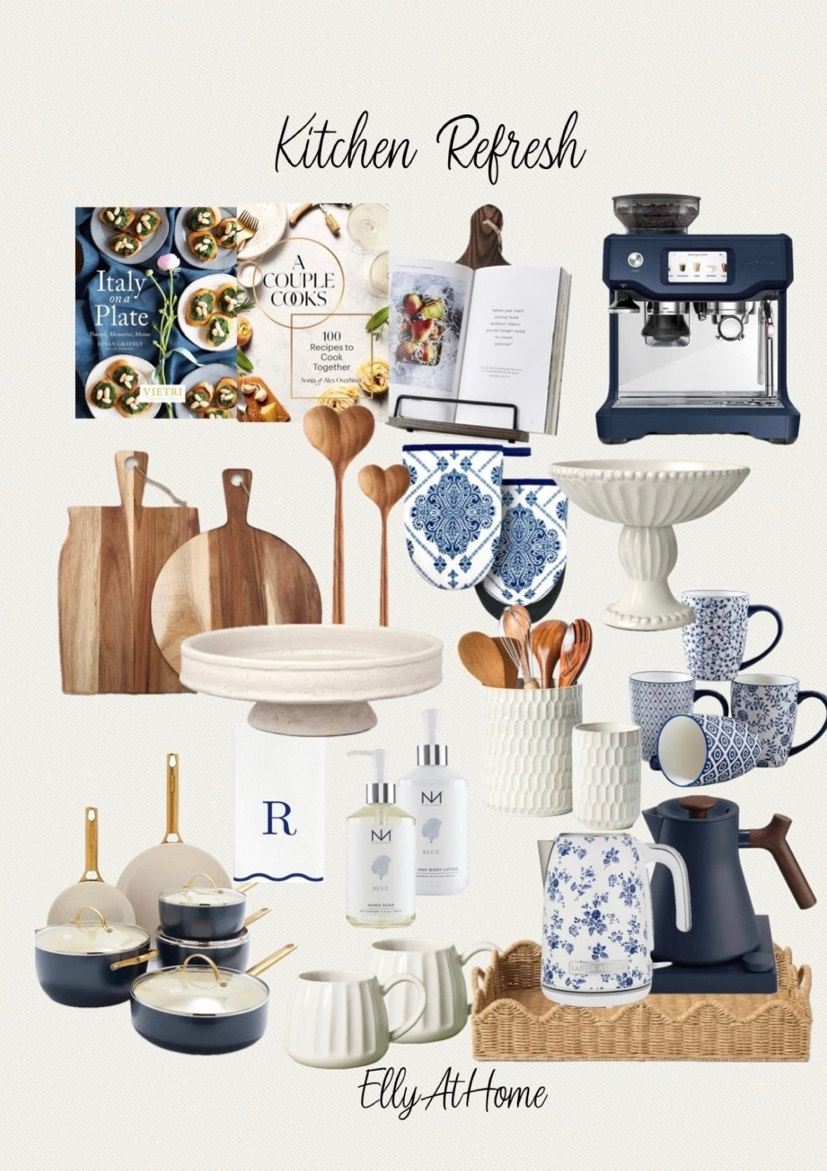 Kitchen refresh for the new year! Shop recipe books, new kitchen accessories, teapots, coffee makers, pots, bowls, boards and more. Free shipping. 

#LTKSaleAlert #LTKHome #LTKFindsUnder50