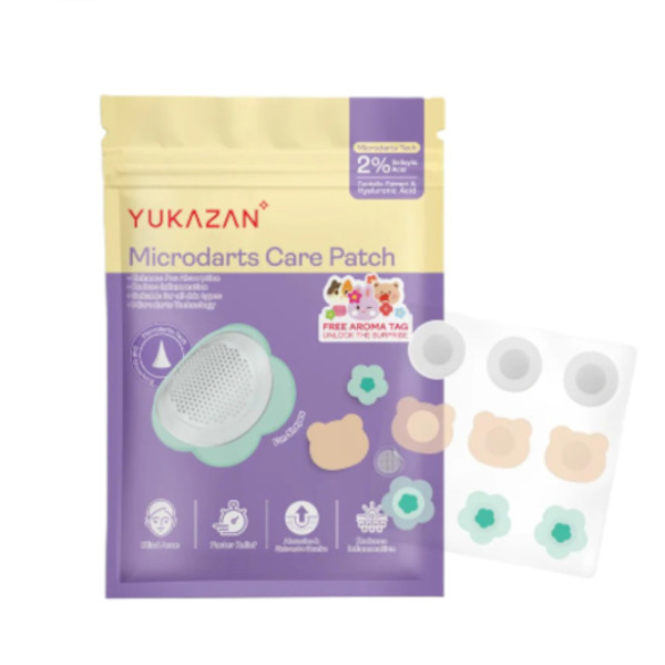 YUKAZAN - Microdarts Care Patch for Acne Fun Shape - 9pcs | Stylevana