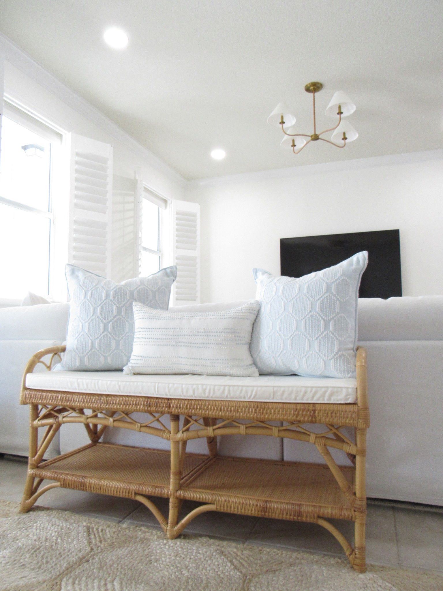 Rattan Bench in our entry way. 

Coastal Home, Living room inspo #dupe

Home Refresh

#LTKStyleTip 

#LTKHome #LTKSaleAlert