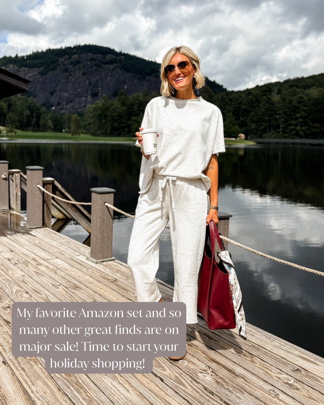 My most worn Amazon matching lounge set! I have this in so many colors! It’s perfect for travel! 


Life with loverly, matching set gifts for her, loungewear, travel out 

#LTKHoliday #LTKGiftGuide #LTKCyberWeek