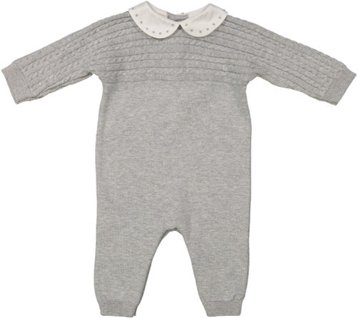 Cable Knit Longall Heather Grey | Feltman Brothers